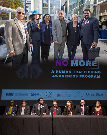 Pottathil at UCSD Panel