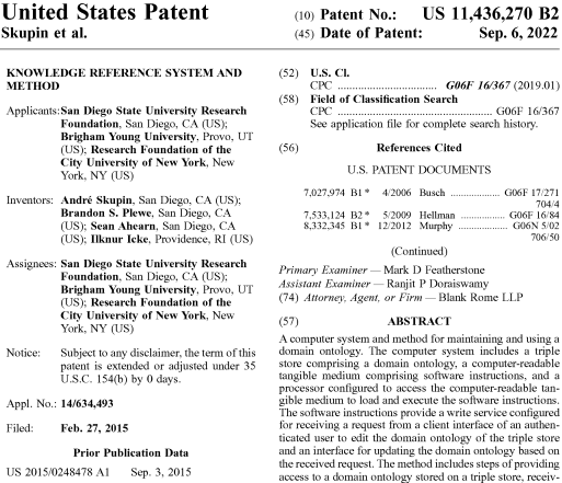 Patent Issued