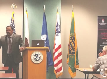 Pottathil speaks at CBP Industry Day