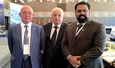 Pottathil meets with Azerbaijan Officials