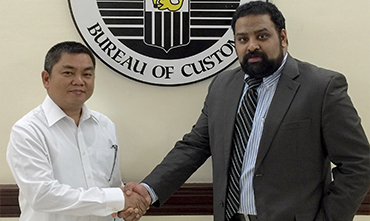 Meeting with Chief of Staff to Philippines Commissioner of Customs