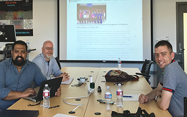 INCU Head of Secretariat Visit CICS